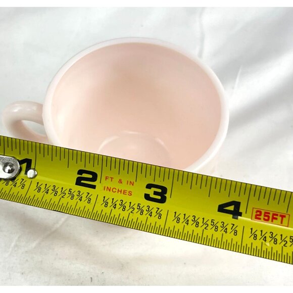 Boho White Ceramic Mugs Set of 2 Embossed Leaf Design 12oz Modern Cottage Coffee - Picture 6 of 7